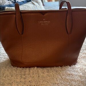 Kate Spade Brown Leather Tote